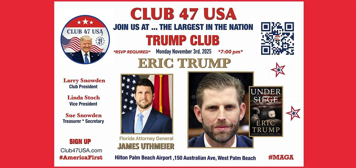 CLUB 47 USA NOVEMBER 3, 2025 MEETING