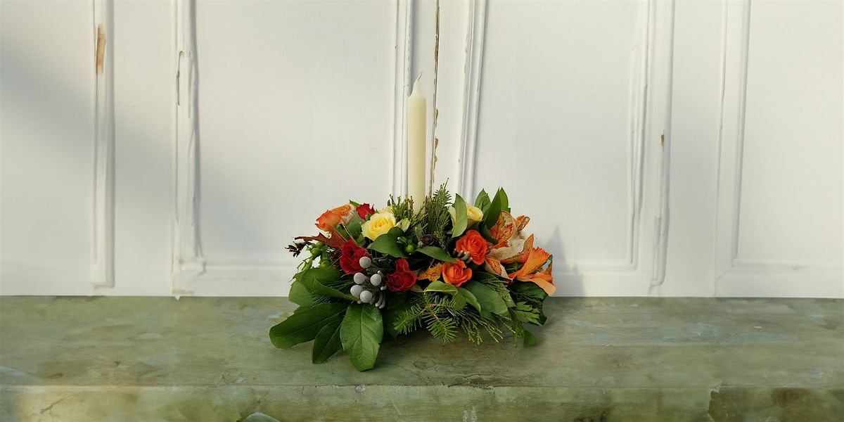 Floral Thanksgiving Centerpiece Workshop