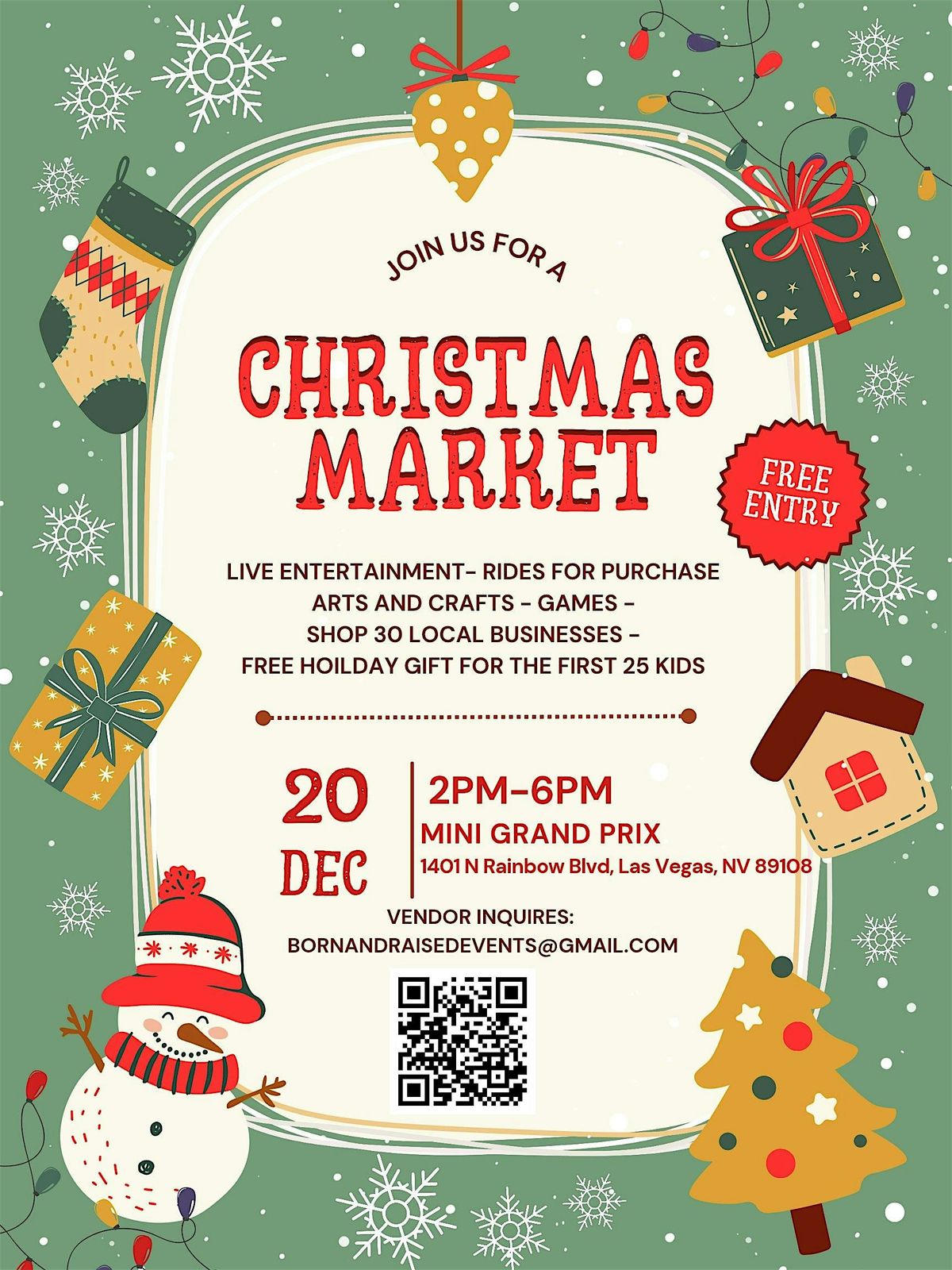 Free Entry - Christmas Market