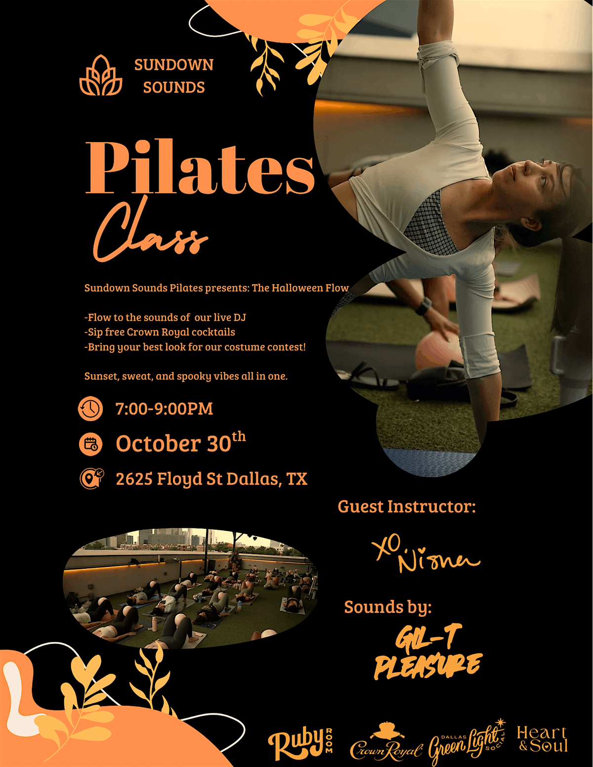 Sundown Sounds Pilates Class: The Halloween Flow