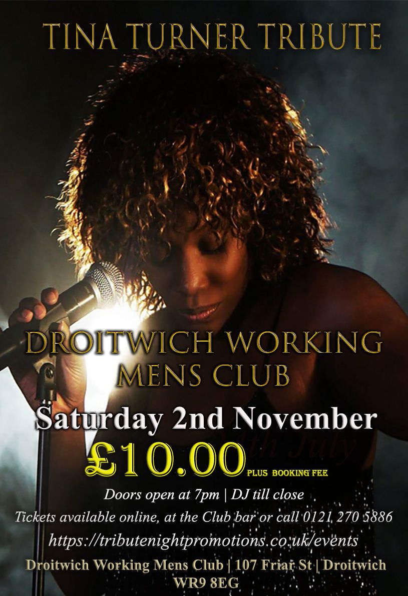 Tina Turner Tribute Night - Droitwich 