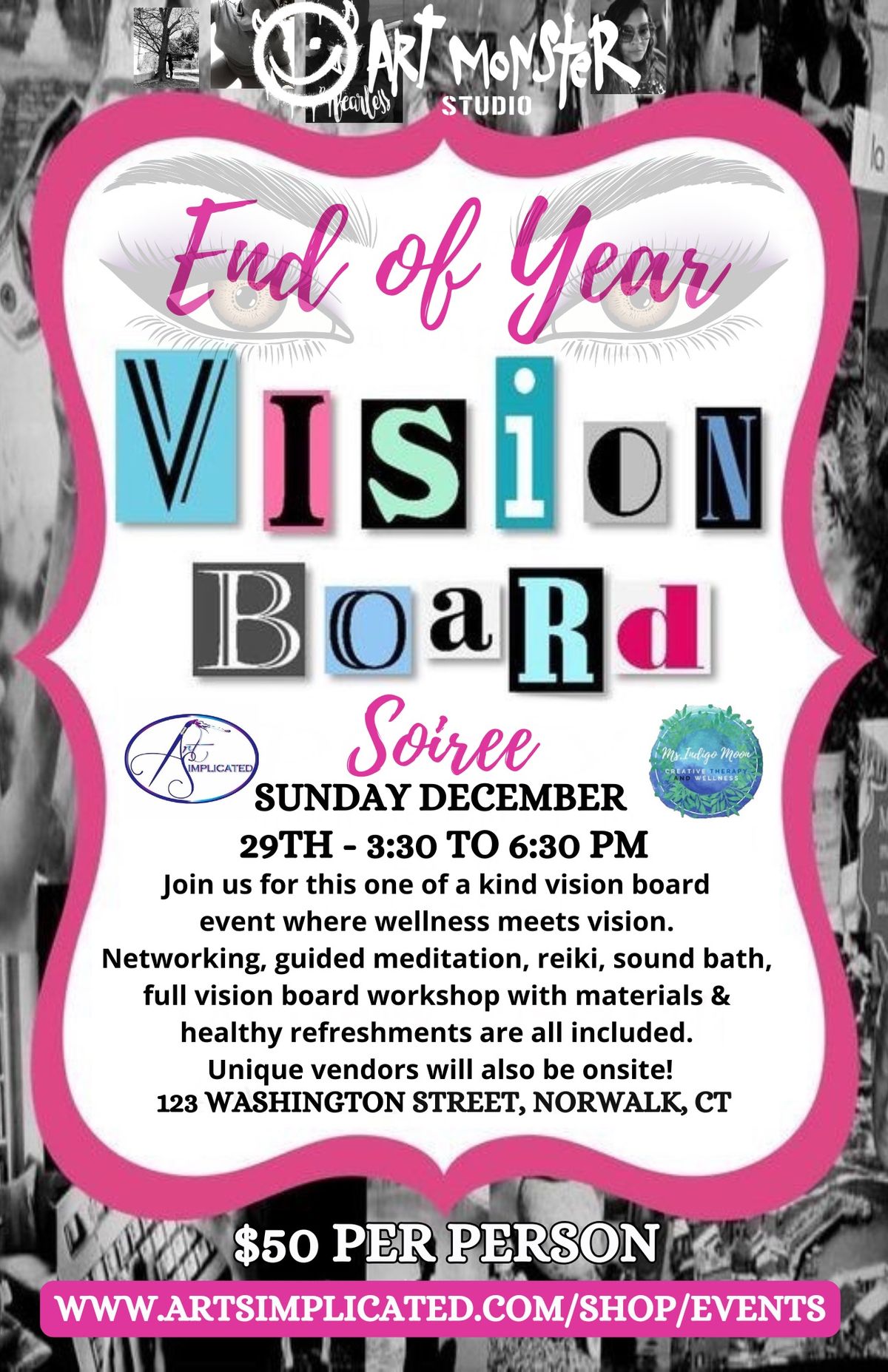 End of Year Vision Board Soiree - Where Wellness & Vision Meet