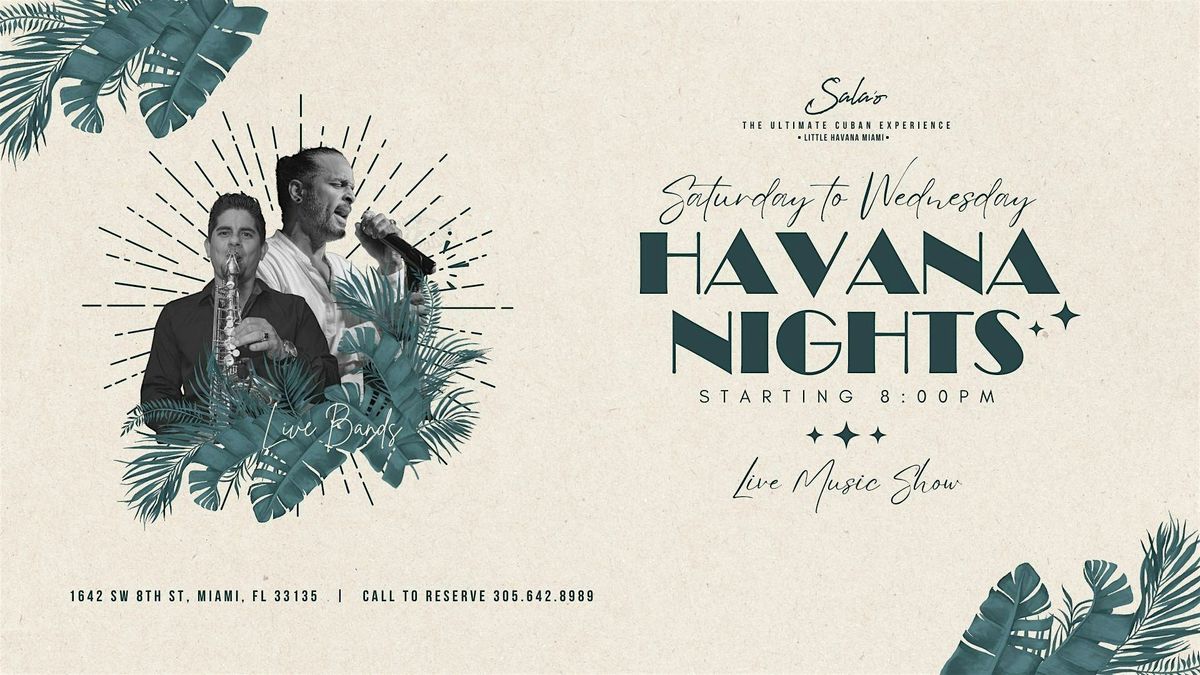 HAVANA NIGHTS DINNER SHOW