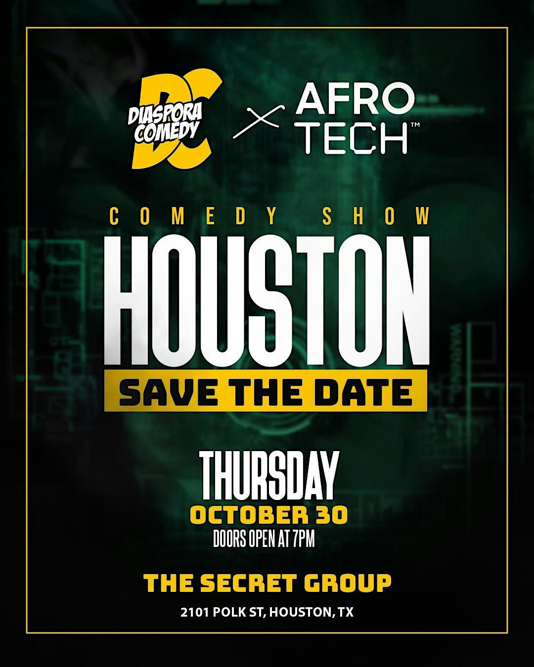 Afrotech Comedy Night