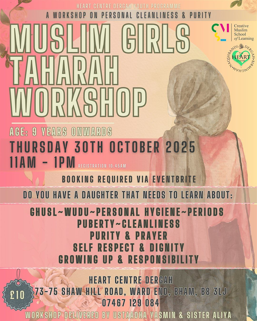 Muslim Girls Tahara Workshop