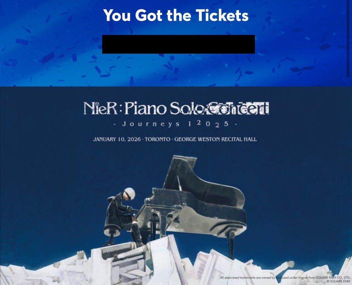 NieR: Piano Concert