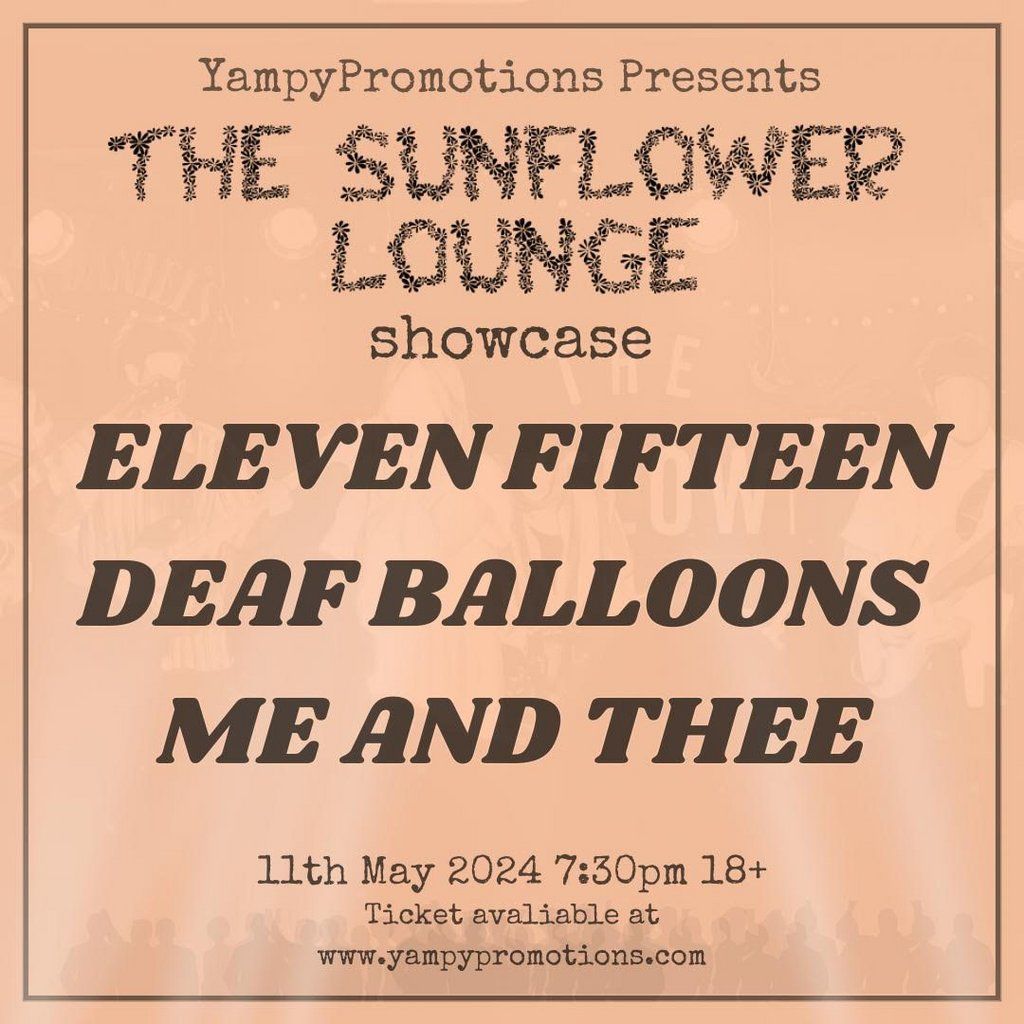 The Sunflower Lounge Showcase