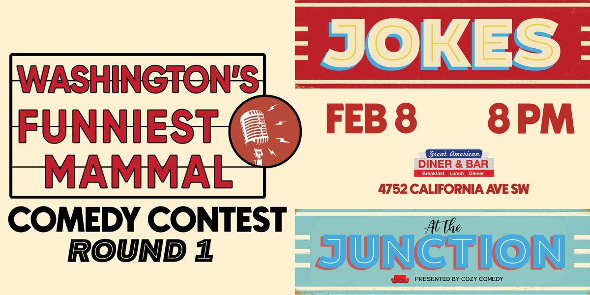 Jokes at the Junction: Washington's Funniest Mammal Round 1!