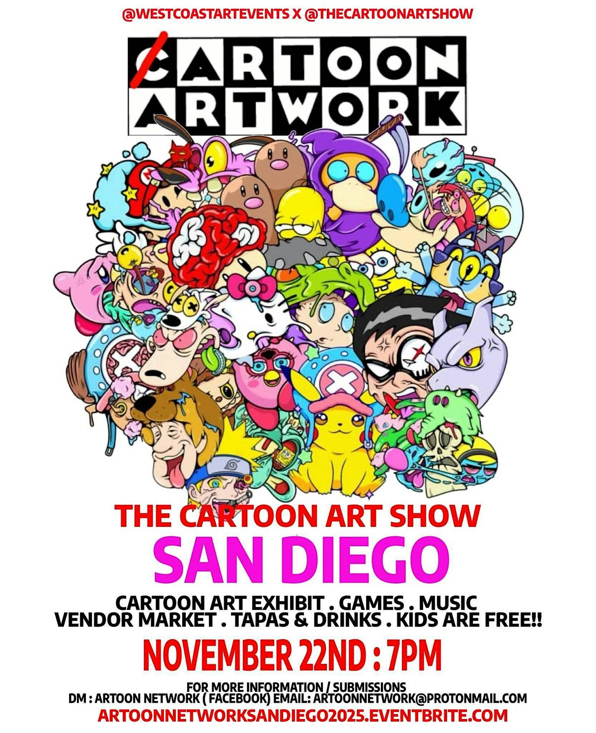 ARTOON NETWORK: The Cartoon Art Show : SAN DIEGO
