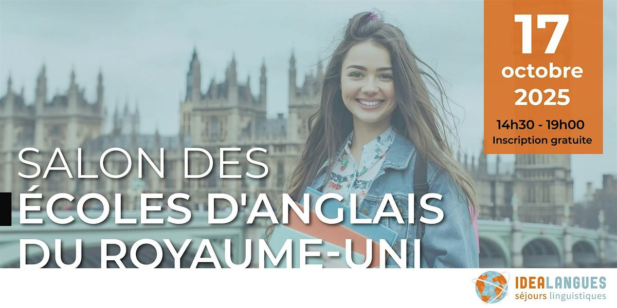 Salon des \u00e9coles d'anglais du Royaume Uni