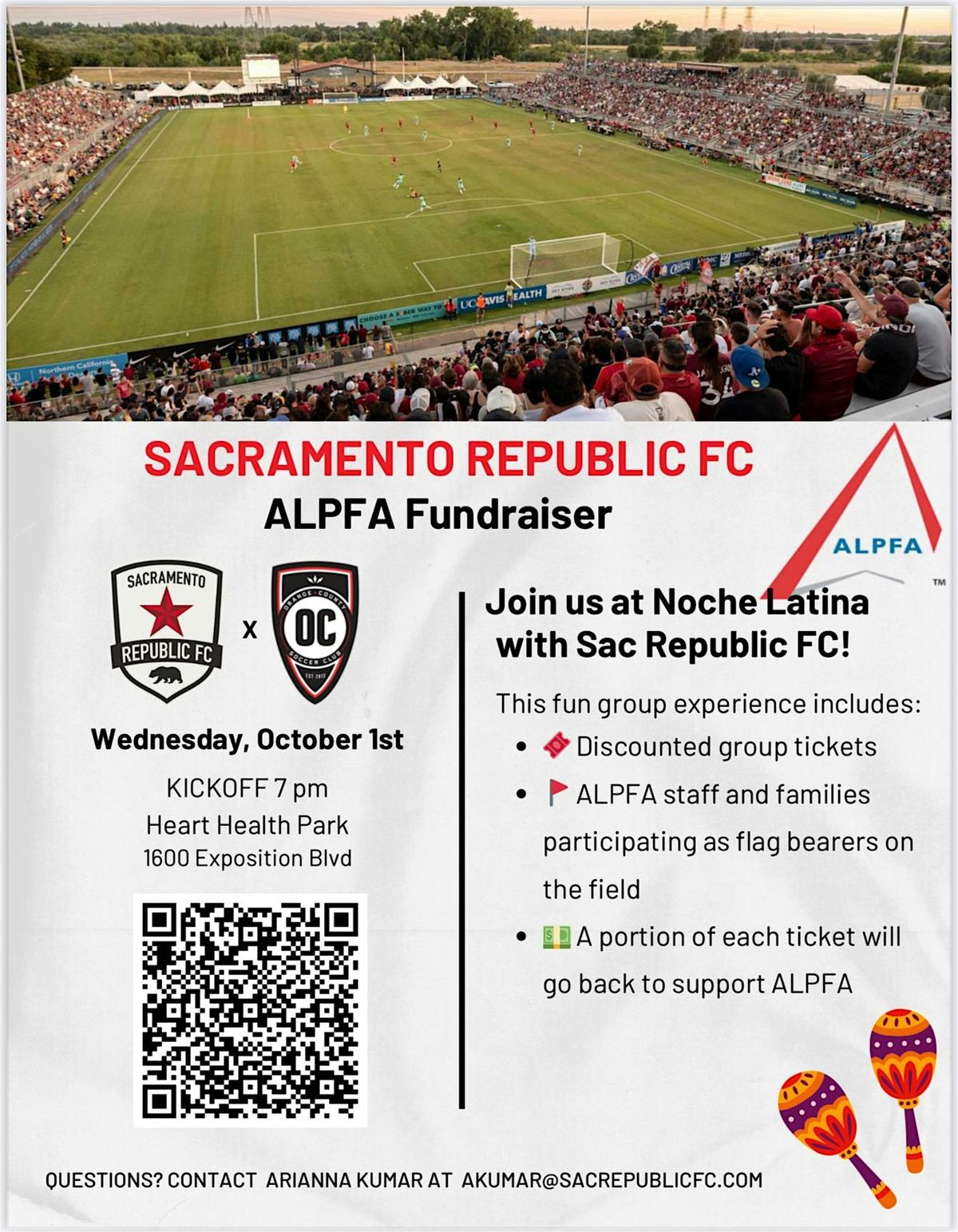 Sacramento Republic FC ALPFA Fundraiser