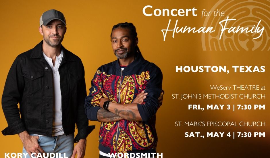 Houston - Concert for the Human Family - Kory Caudill, Wordsmith & Keith Caudill feat. Jazz Houston
