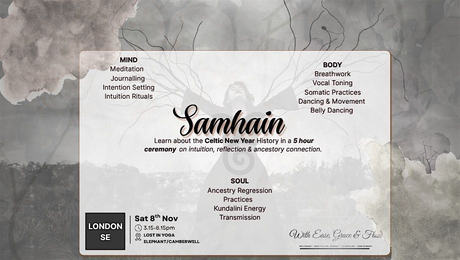 Samhain | Celtic New Year | Halloween | All Saints |  Half Day Retreat