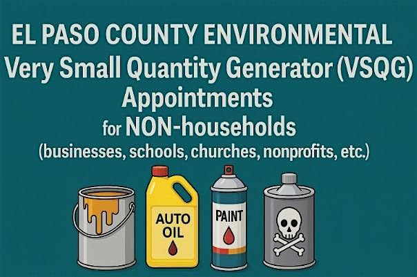 December 17, 2025: Very Small Quantity Generator (VSQG) Hazardous Waste