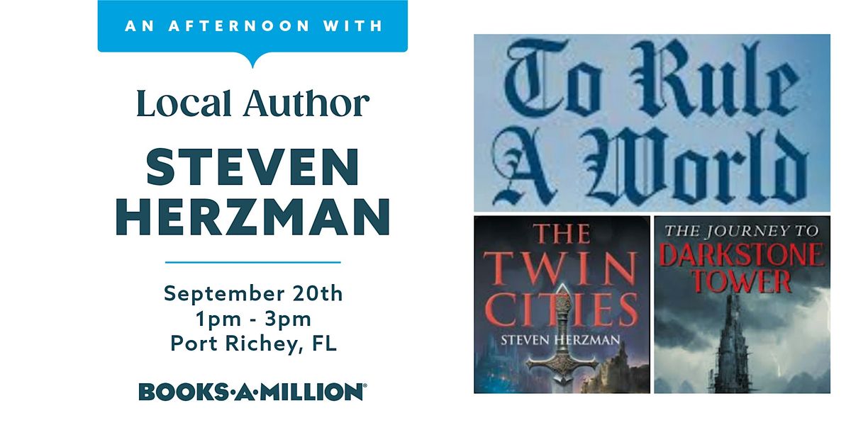 An Afternoon with Local Author Steven Herzman