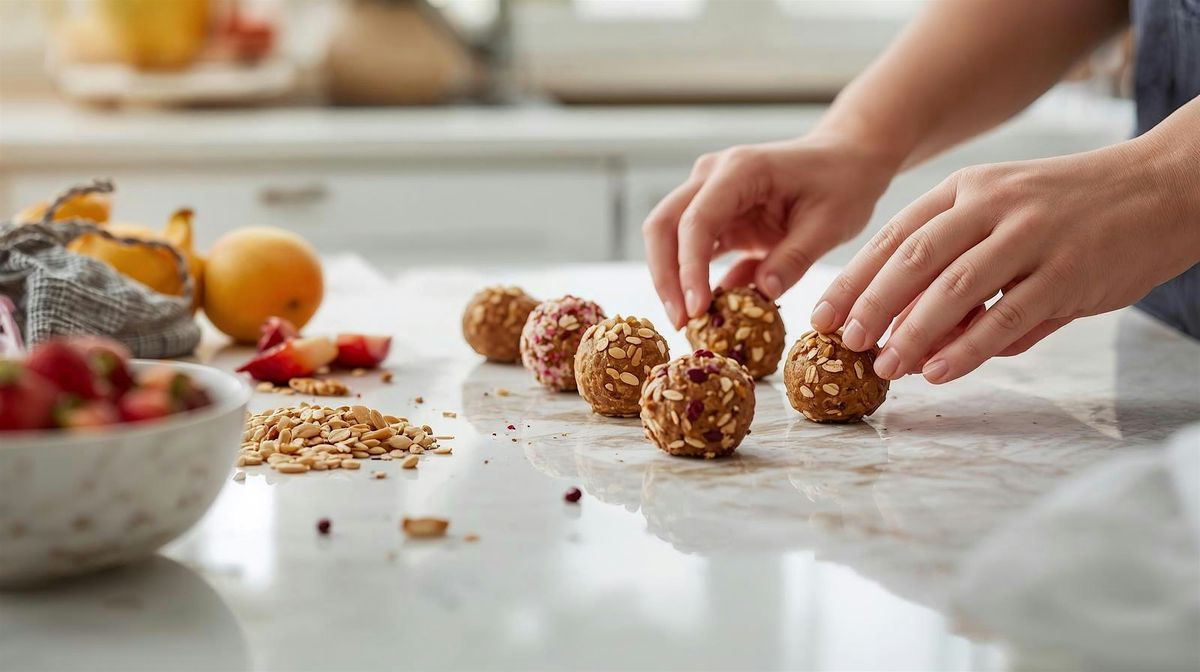 Healthy Vegan Protein Ball Workshop- Take home treats!