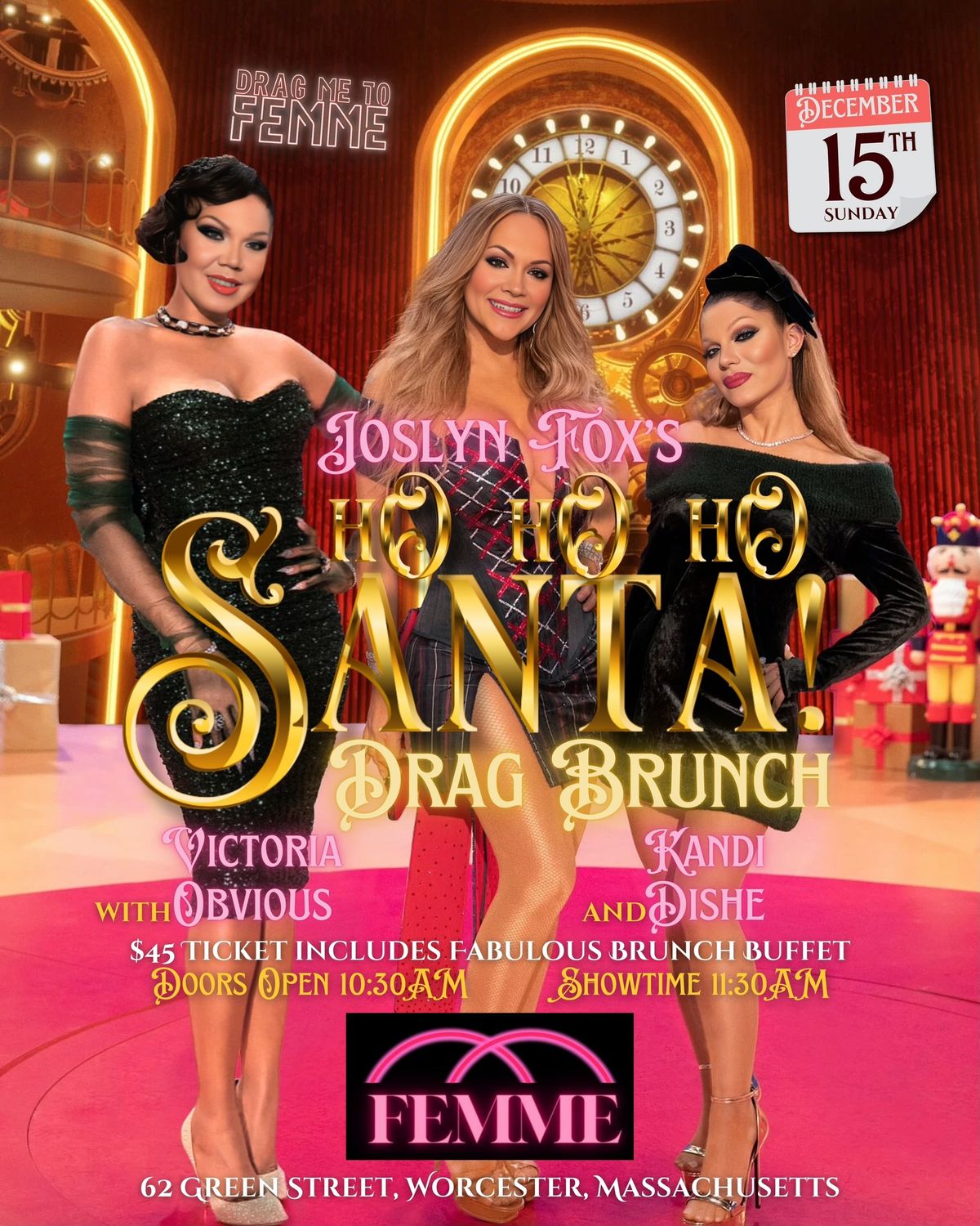 Ho Ho Ho Santa! Drag Brunch