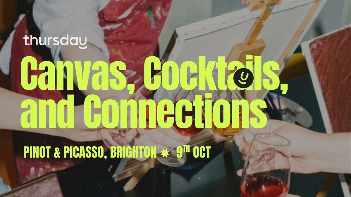 Thursday | Singles Paint &amp; Sip | Pinot &amp; Picasso