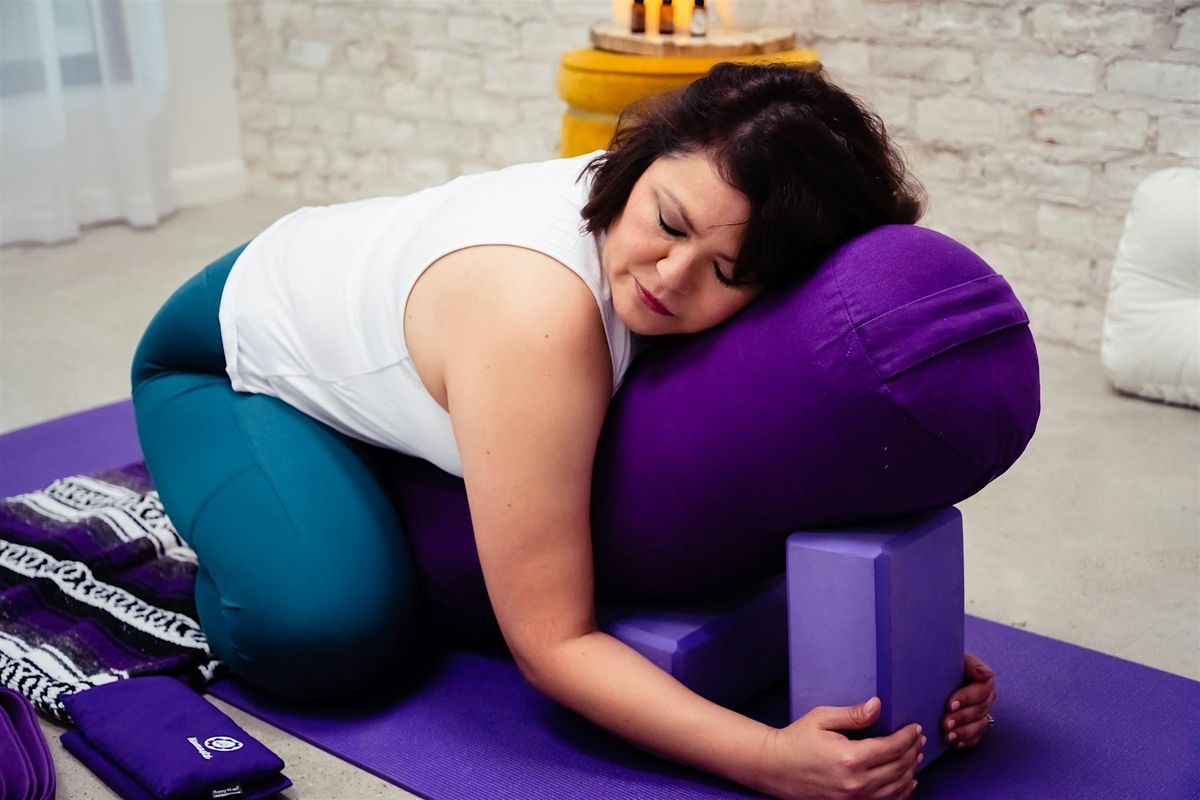 Restorative Yoga Class in Houston