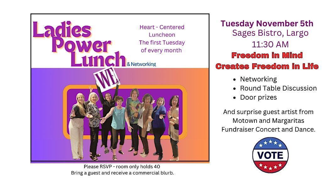 Ladies Power Lunch  - Clearwater\/ Largo (Empower- Network- Share)