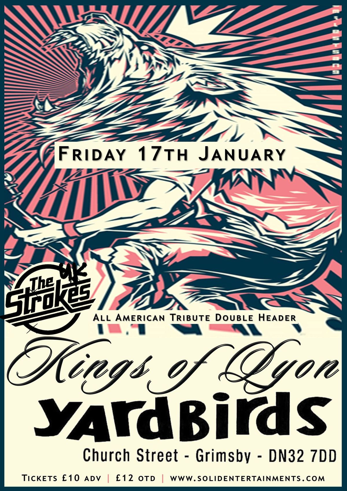 Kings Of Leon & The Strokes tributes live @ Yardbirds