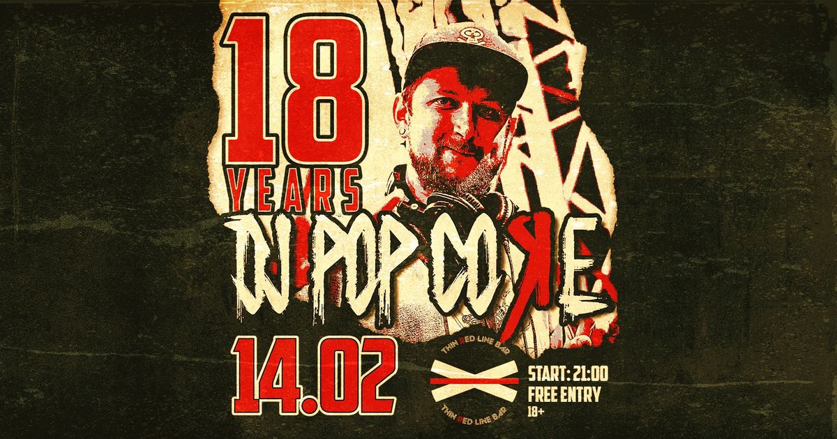 18 YEARS DJ POP CO\u042fE PARTY @ Thin Red Line Bar, 14.02.2025