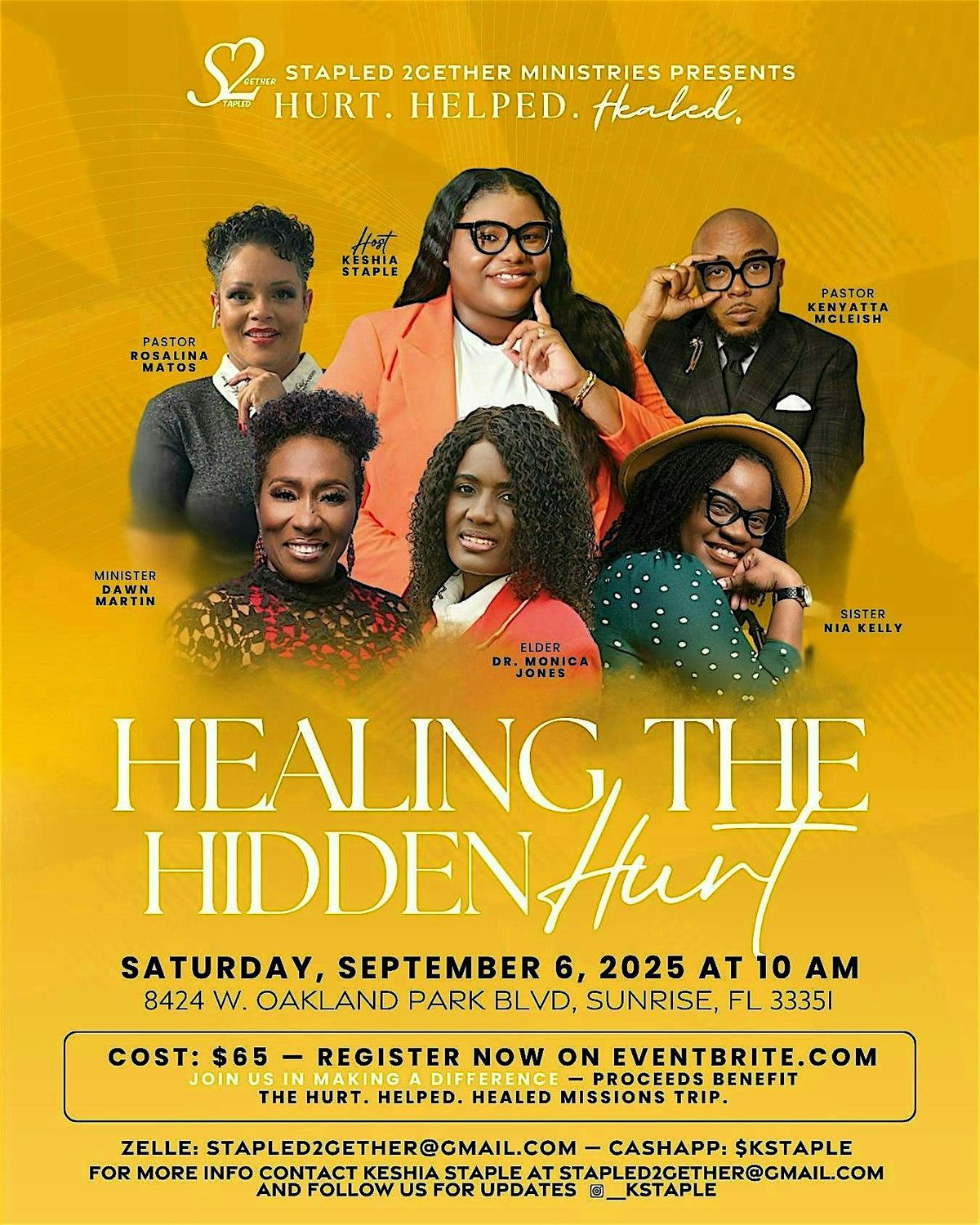 Stapled 2Gether's Hurt, Helped, Healed Encounter - Healing the Hidden Hurt.