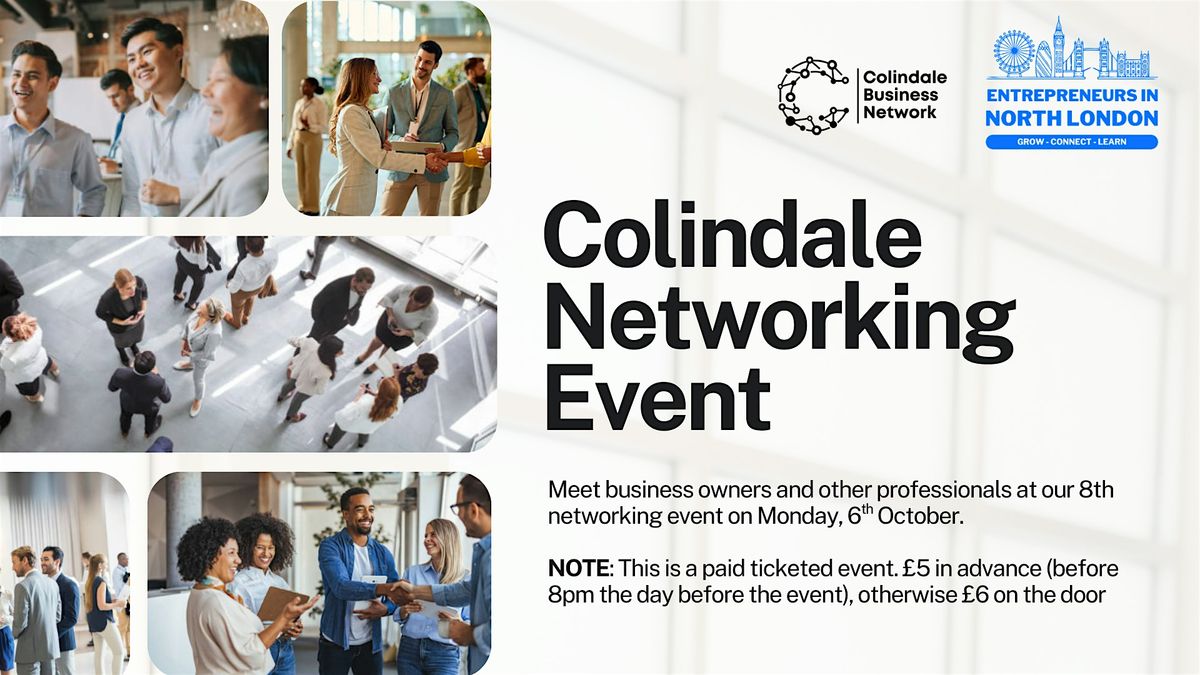 Networking with NW London professionals, entrepreneurs & business owners