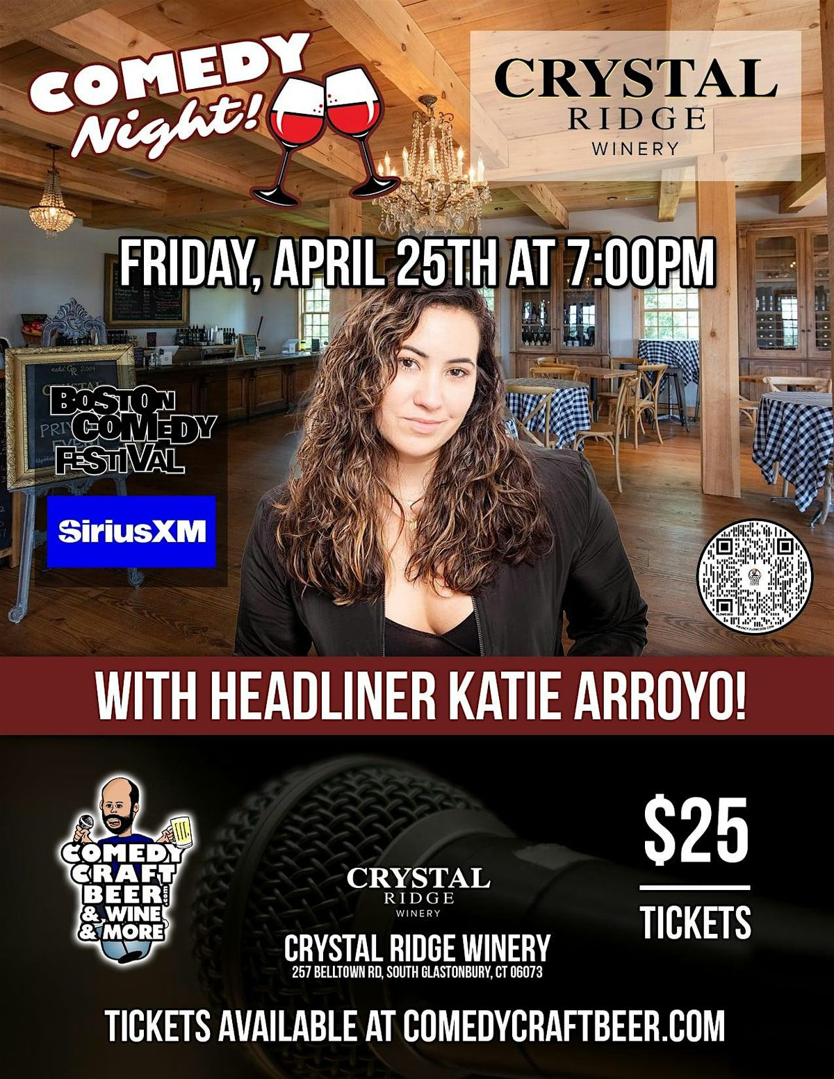 Comedy Night at Crystal Ridge Winery