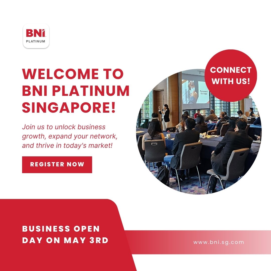 BNI Platinum Business Open Day: May 3rd 2024