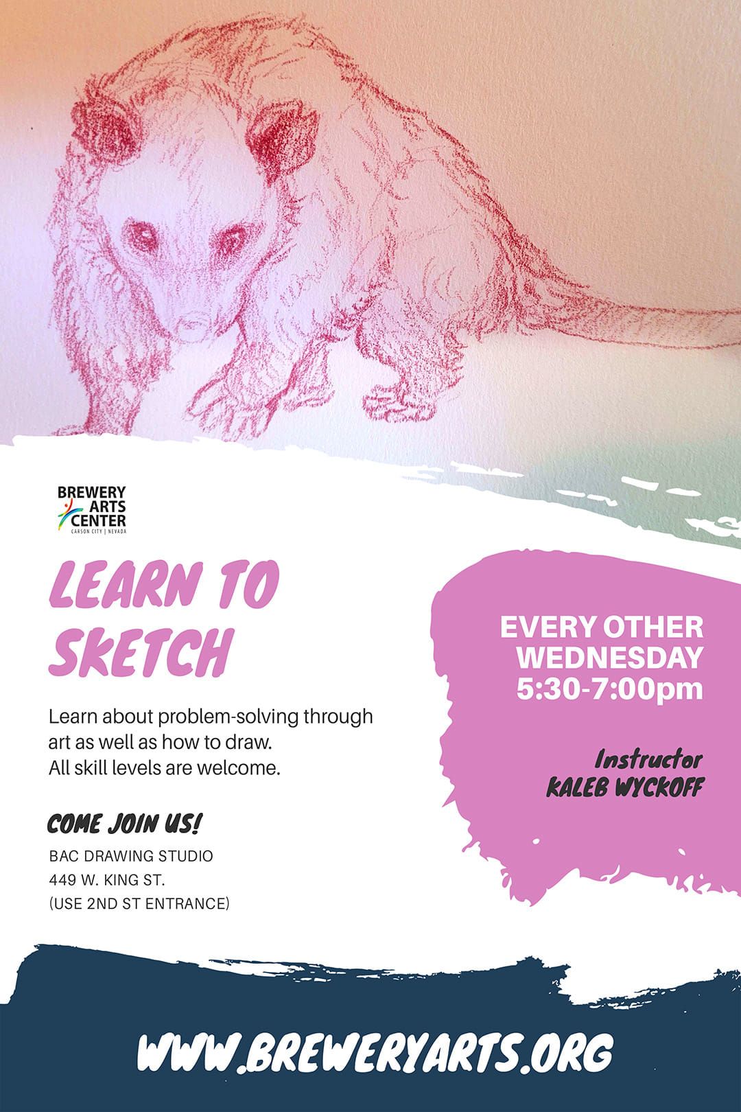 Learn To Sketch | Every Other Wednesday 