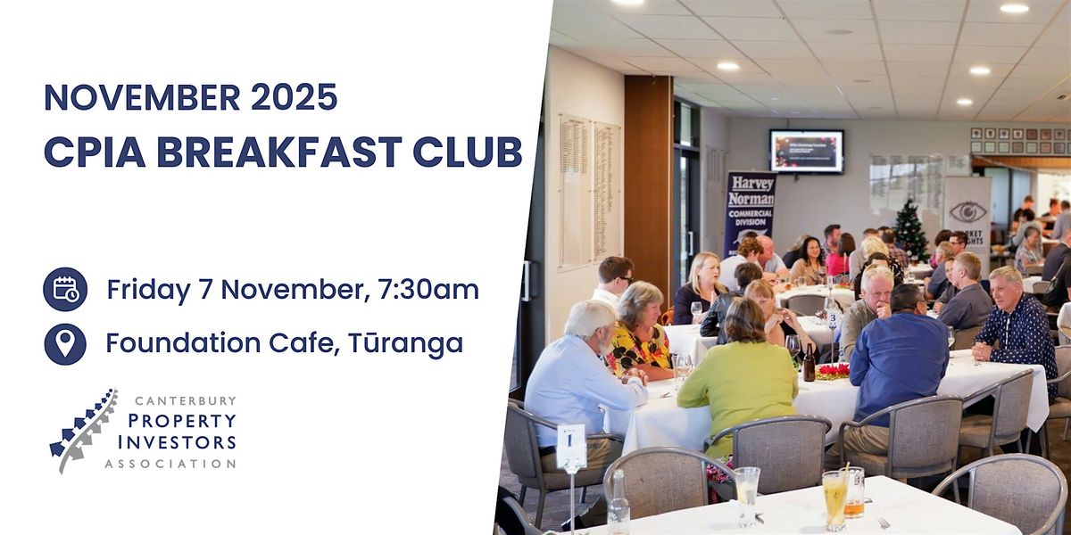 CPIA Breakfast Club November 2025