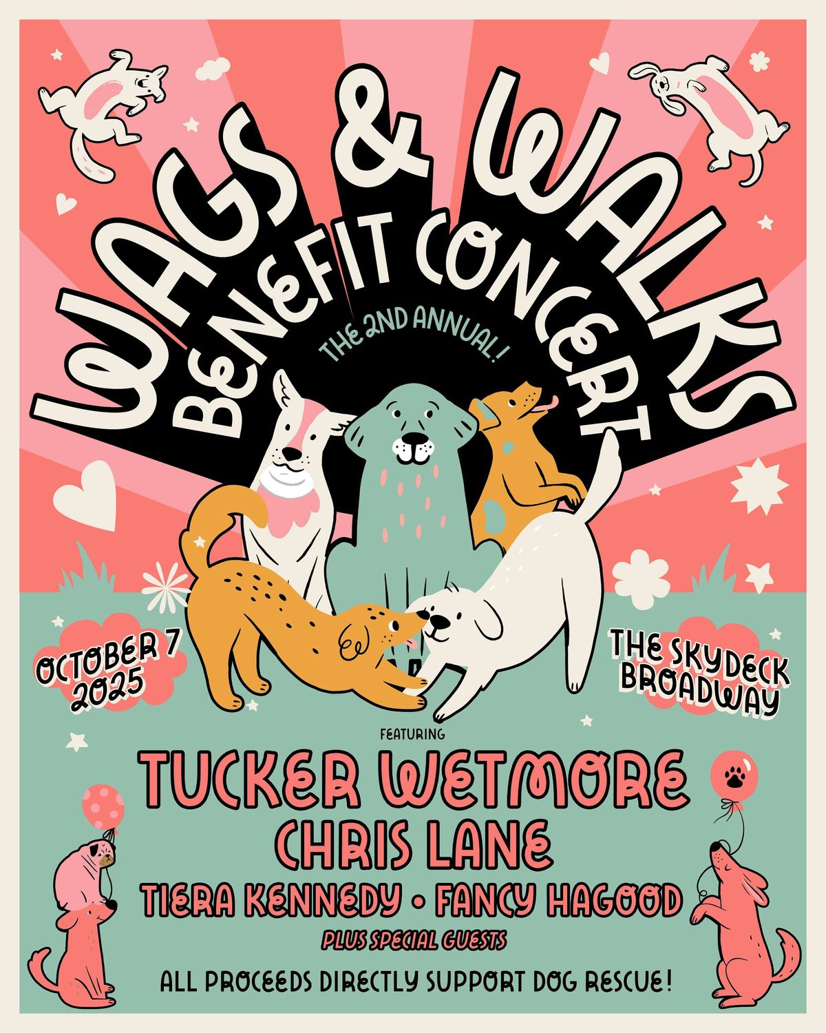 2nd Annual Wags & Walks Benefit Concert