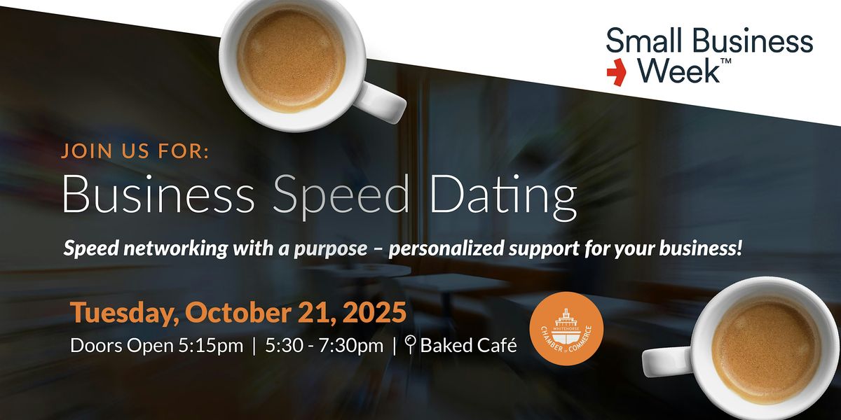 Business Speed Dating: Insights in Minutes