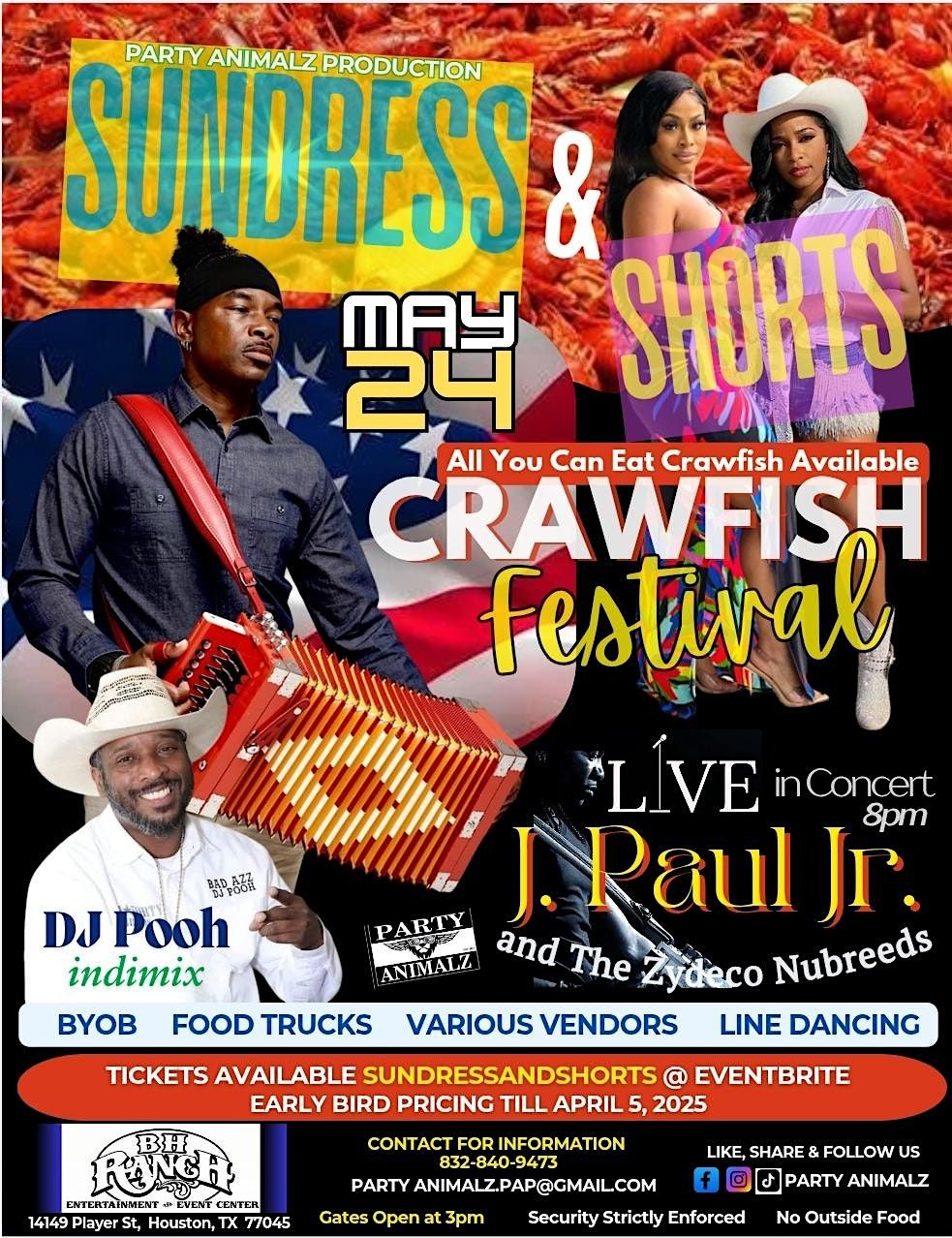 The  Annual Sundress and Shorts Crawfish Festival!