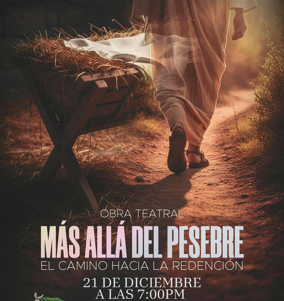 Obra "M\u00e1s all\u00e1 del pesebre" El camino a la redenci\u00f3n
