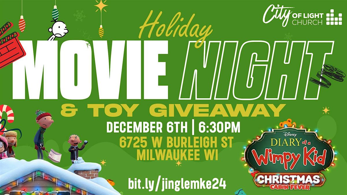 Holiday Movie Night & Toy Giveaway