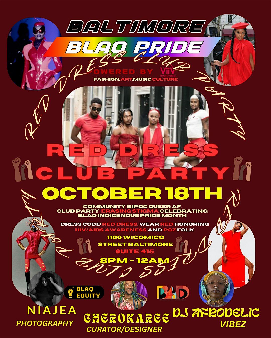 Red Dress Club Party