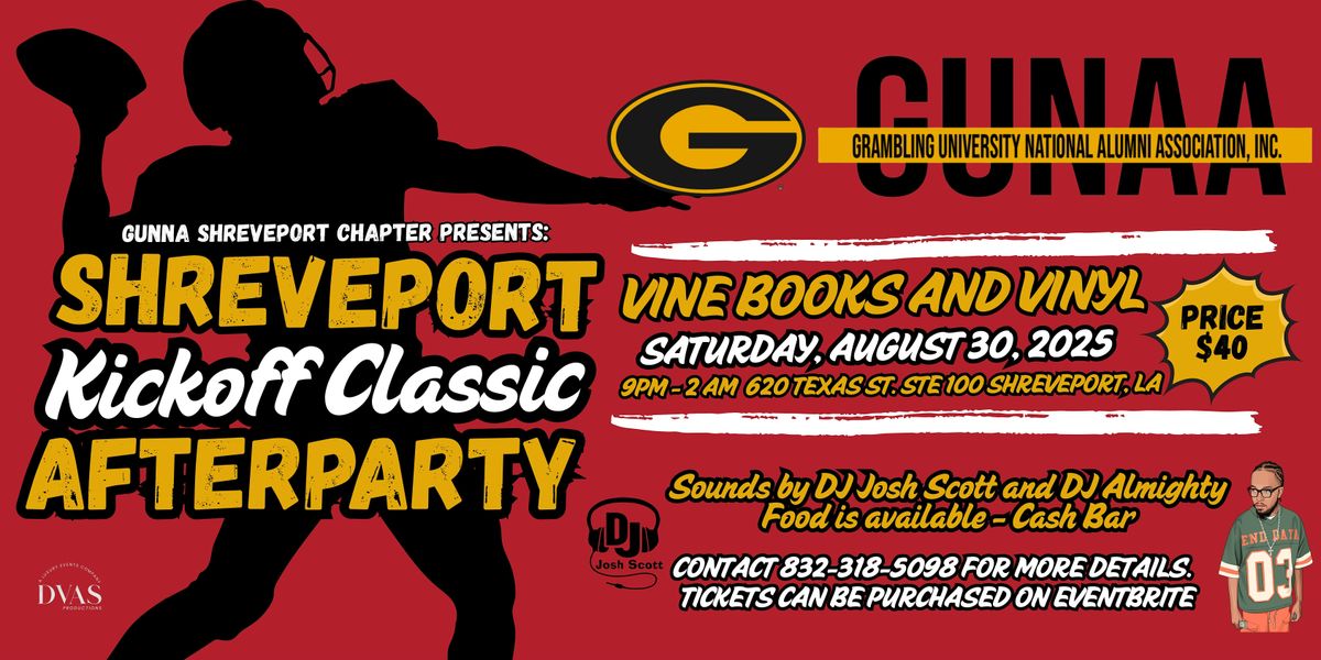 Shreveport Kickoff Classic Afterparty