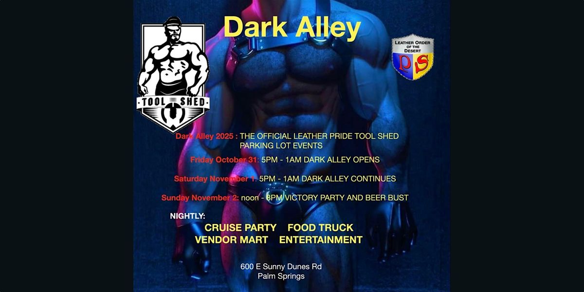PS Leather Pride 2025 - DARK ALLEY (Friday)