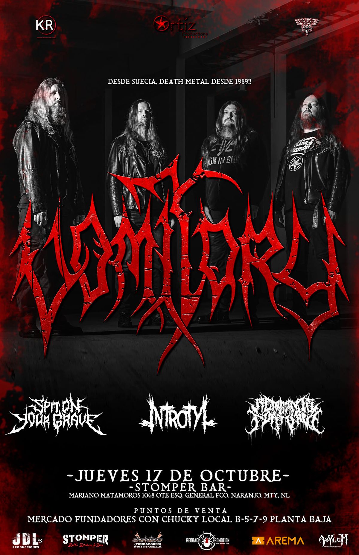 Vomitory en Monterrey 