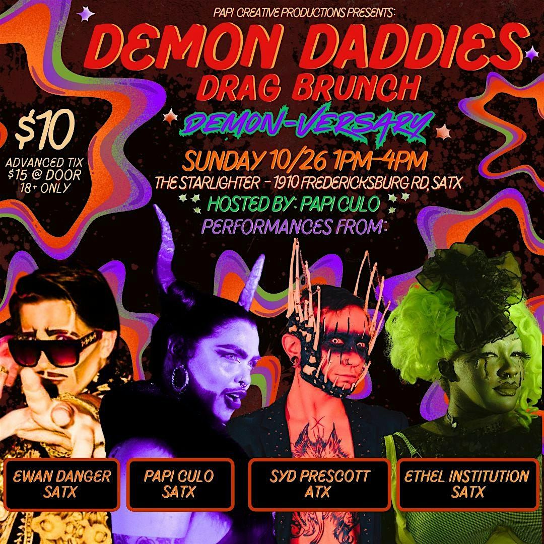 Demon Daddies Drag King & Thing Brunch: DEMON-VERSARY