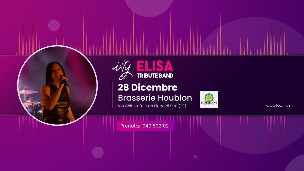 IVY Elisa Tribute Band @ Brasserie Houblon Str\u00e0 (VE)