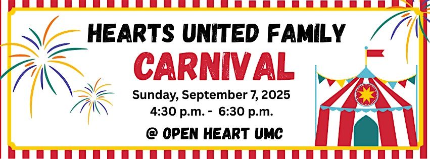 Hearts United Family Carnival @ Open Heart UMC