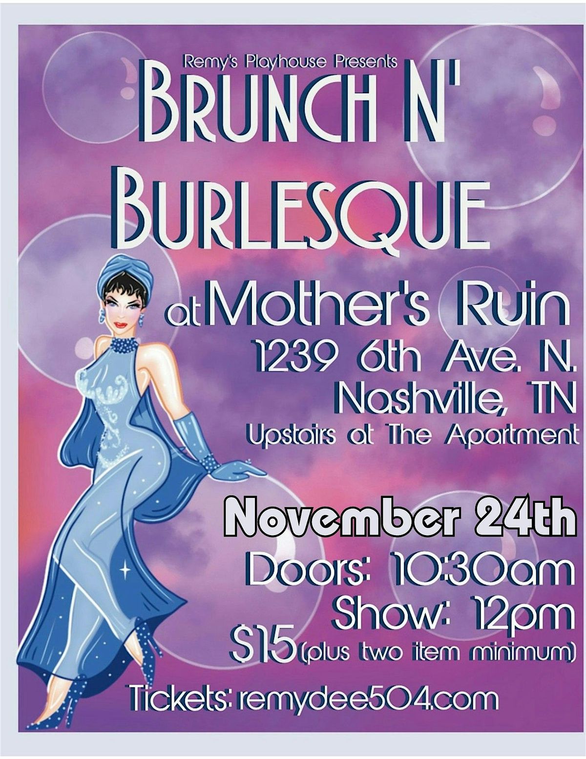 Brunch N' Burlesque!