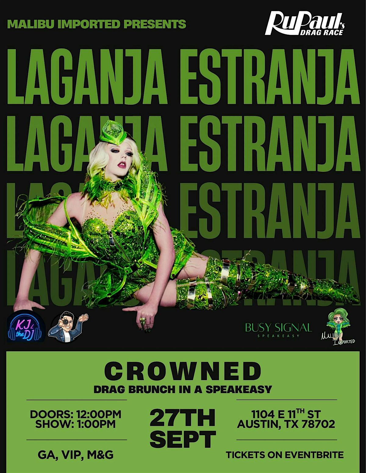 Laganja Estranja at Crowned Drag Brunch