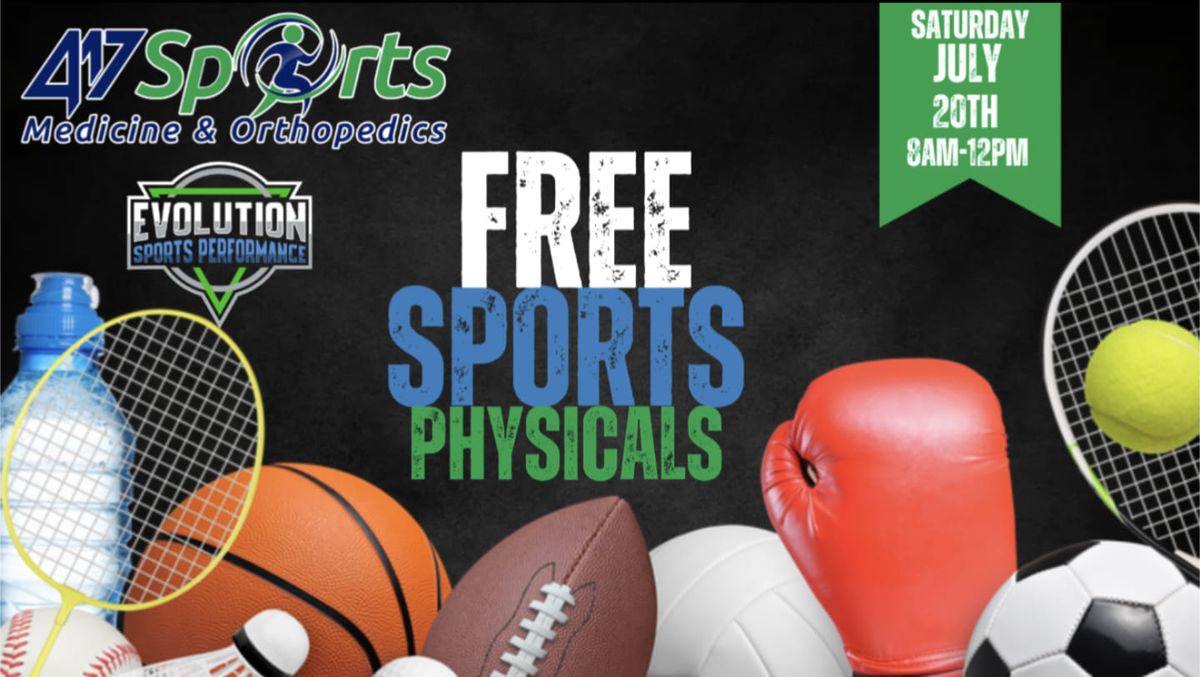 FREE SPORTS PHYSICALS DAY