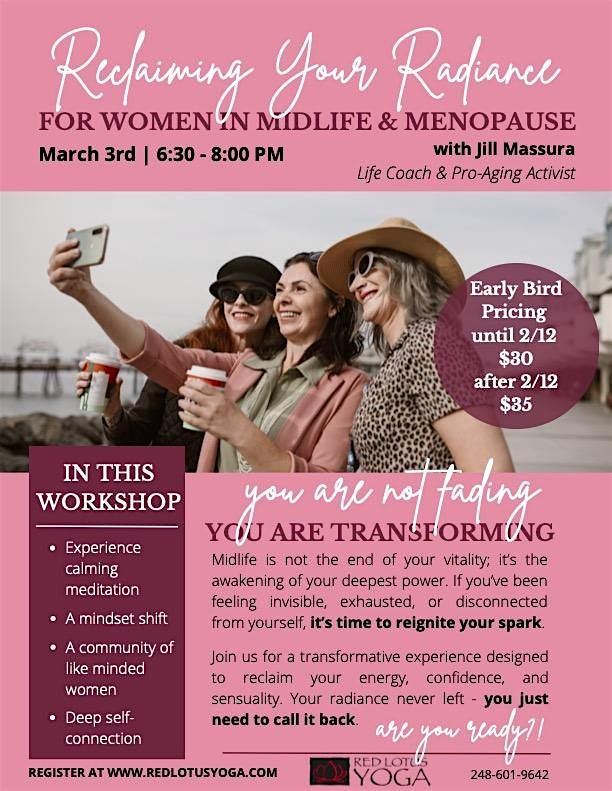 Reclaim Your Radiance...A Workshop for Women