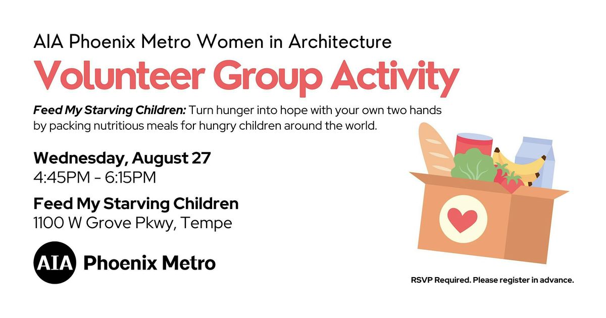 AIA Phoenix Metro Women in Architecture Volunteer Group Activity