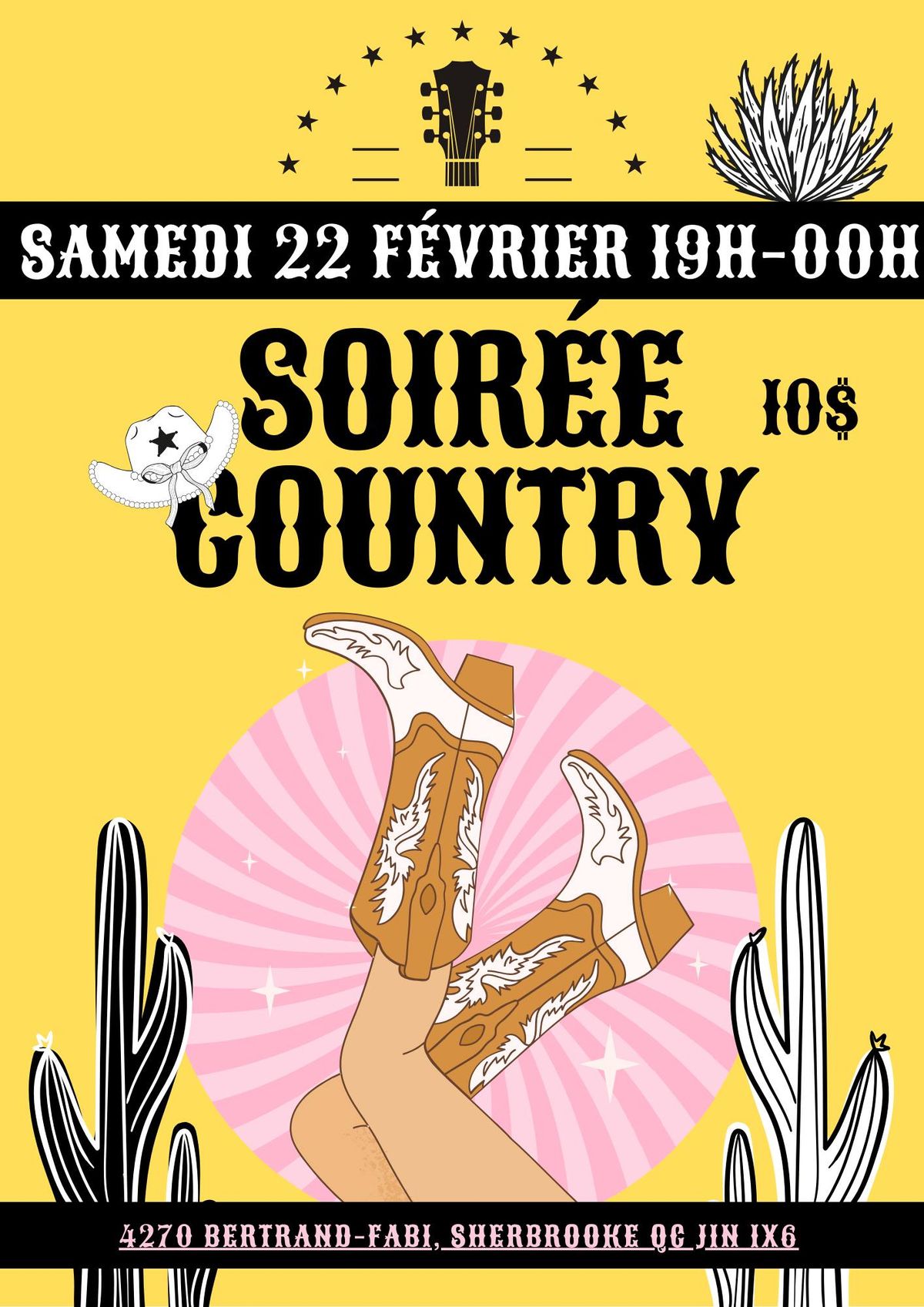 Soir\u00e9e de danse country